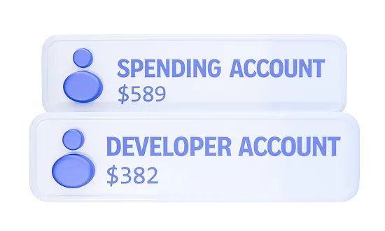 Multiple account reward